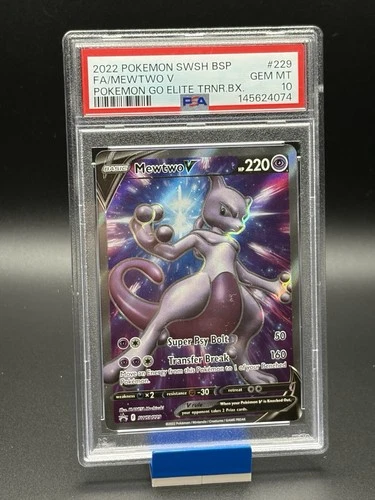 Mewtwo V #SWSH229 Pokemon Promo - PSA 10