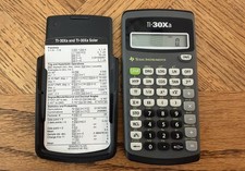 Texas Instruments TI-30Xa Solar Scientific Calculator