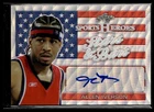 2017-18 Leaf Sports Heroes Stars & Bars Allen Iverson Auto /25 Philadelphia