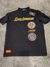 Pro Standard LOS ANGELES SPARKS RETRO CLASSICS Embroidered Patches Shirt Men’s L