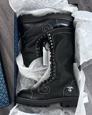 John Fluevog “7th Heaven”  Women’s Tall Boot Size 11 Gothic