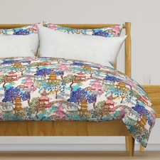 Chinoiserie Leopards Party Leopards Printed Bedding Duvet Cover OR Pillow Sham