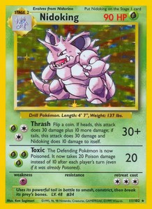 Nidoking 11 102 | eBay