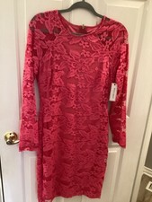 New with tags Bisou Bisou Size 12 Bodycon dress in Fuchsia