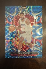 2023-24 Panini Mosaic - Paul George #50 Reactive Blue Mosaic Prizm