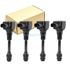 4pcs Ignition Coil Pack For Nissan Altima Sentra 2002-2006 L4 2.5l Uf350 4pcs Ignition Coil Pack For Nissan Altima Sentra 2002-2006 L4 2.5l Uf350
