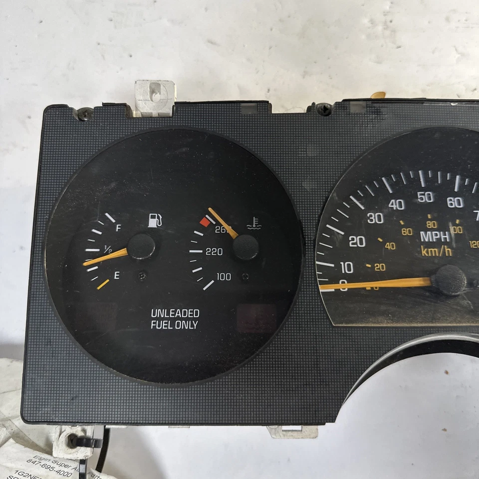 Speedometer Cluster Fits 90-91 GRAND AM E4 Foto 2 de 4
