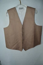 Mens Waistcoat-Vest Zelente Beige XL