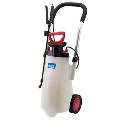 Draper Expert EPDM Trolley Pump Sprayer 15L Water Herbicide And Pesticide 82583
