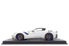 BBR Models 1:18 Ferrari F12 TDF in Bianco Tartan / Blue Carbon (#19/42)