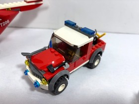 LEGO city: fire LOT: Fire Helicopter 7206 + Off Road Fire Rescue 7942