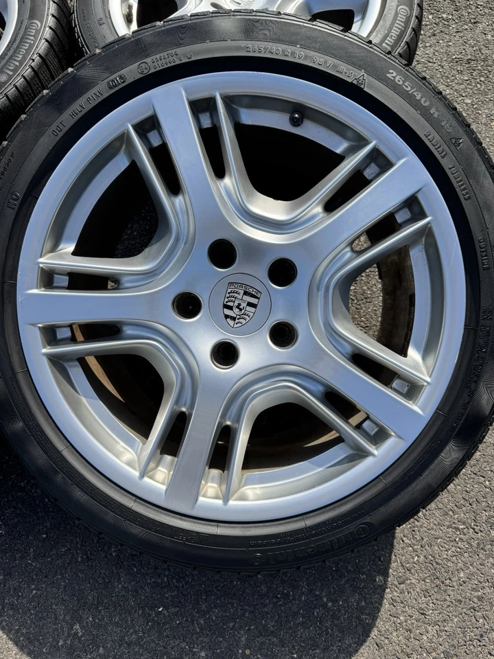 2013 PORSCHE PANAMERA 19" Wheels Rims Tires OEM 2012 2011 2010 - Image 2 of 4