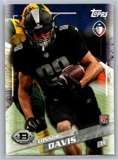 Connor Davis 2019 Topps AAF RC Birmingham Iron #155