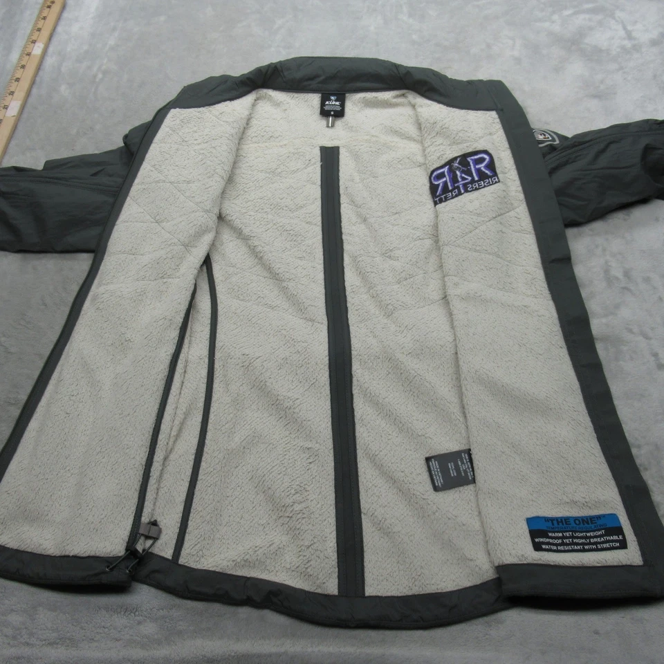 Kuhl The One Jacket Womens Small Green Fleece Lined Lightweight Full Zip Logo - Image 3 of 4