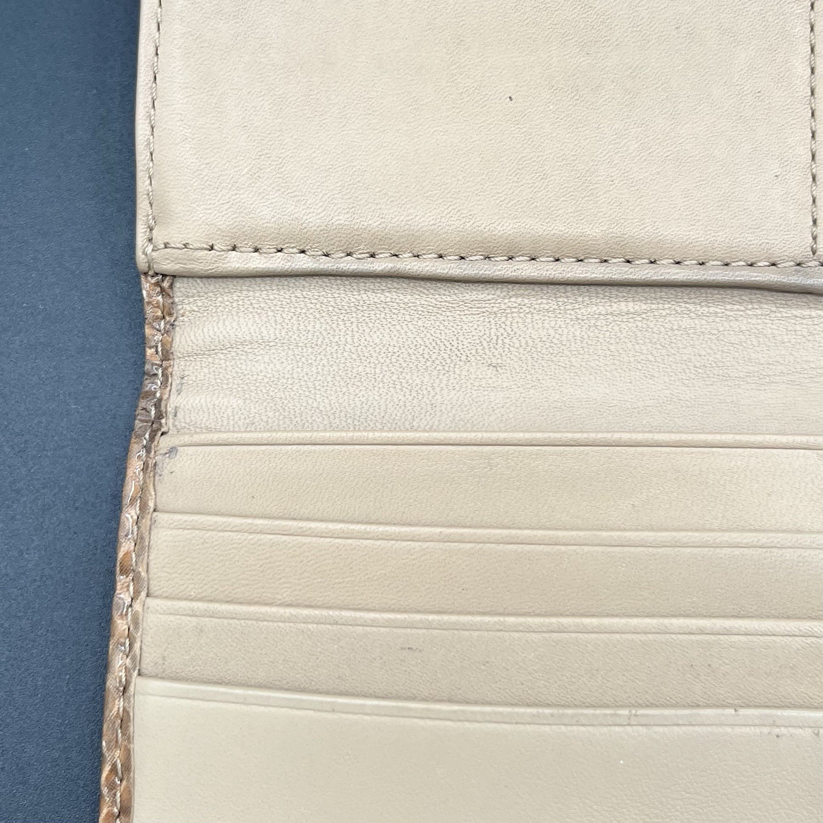 Coach Python Embossed Leather Soho Continental Wa… - image 7