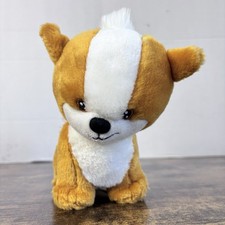 Neopets 2002 Doglefox PetPet Plush Limited Edition Tags 6.5" Toy Brown Fox Dog