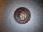 1875 INDIAN HEAD CENT IN VERY GOOD CONDITION NO RESERVE