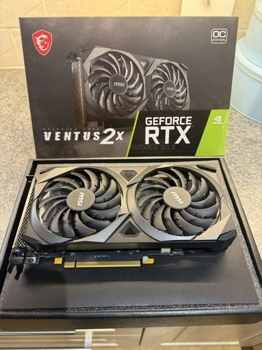 MSI GeForce RTX 3060 VENTUS 2X 12G OC Gaming Graphics Card - 12GB