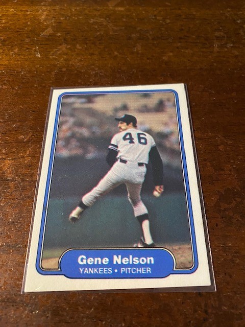 1982 Fleer - Gene Nelson #45 (RC) - FREE SHIPPING