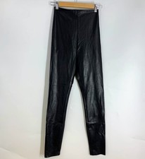 Aritzia Wilfred Free Women's Slim High Waisted Faux Leather Leggings Size S