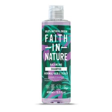 Lavender & Geranium Shampoo for Normal Hair, Vegan, CrueltyFree, 400ml
