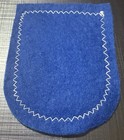 Marienplatz Munchen Munich Germany Souvenir Woven Blue Felt Patch Badge — photo 3