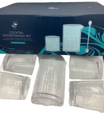 NEW Chic & Tonic Cocktail Entertaining Set The Polished Collection NIB
