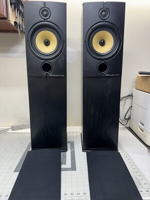 2X Wharfedale Diamond 8.3 Blackwood Floorstanding Speakers RARE SOUNDS GREAT  