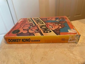 Donkey Kong (Nintendo NES, 1986) CIB Complete TESTED