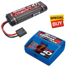 Traxxas Series 3 Pow Cell NiMH 7.2V 3300mAh Battery w/ EZ-Peak Plus Fast Charger
