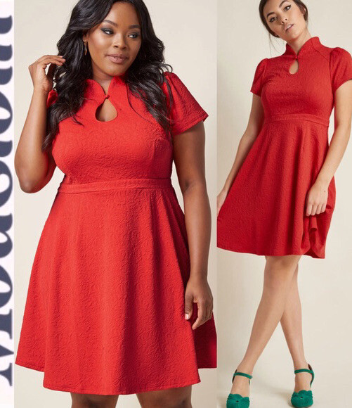 flared collar dress Maxi Short Sleeve Dress with Wide Collar M / Milk