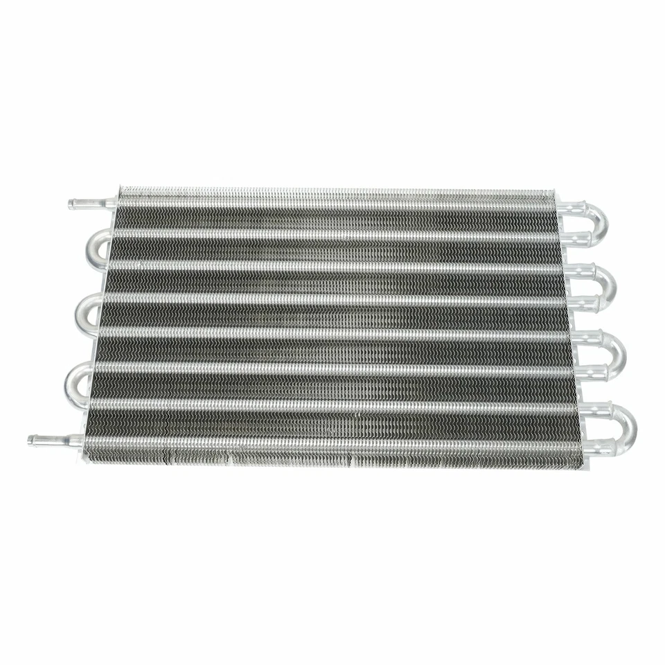 Universal 15-1/2" Radiator Transmission Oil Cooler Aluminum&10" Cooling Fan Kit - Image 4 of 4