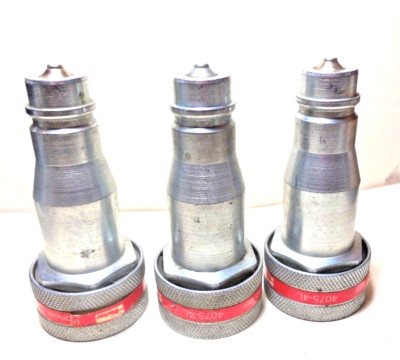 (3 Pcs) Parker/Pioneer 4075-4L   Hydraulic Coupling Adapter