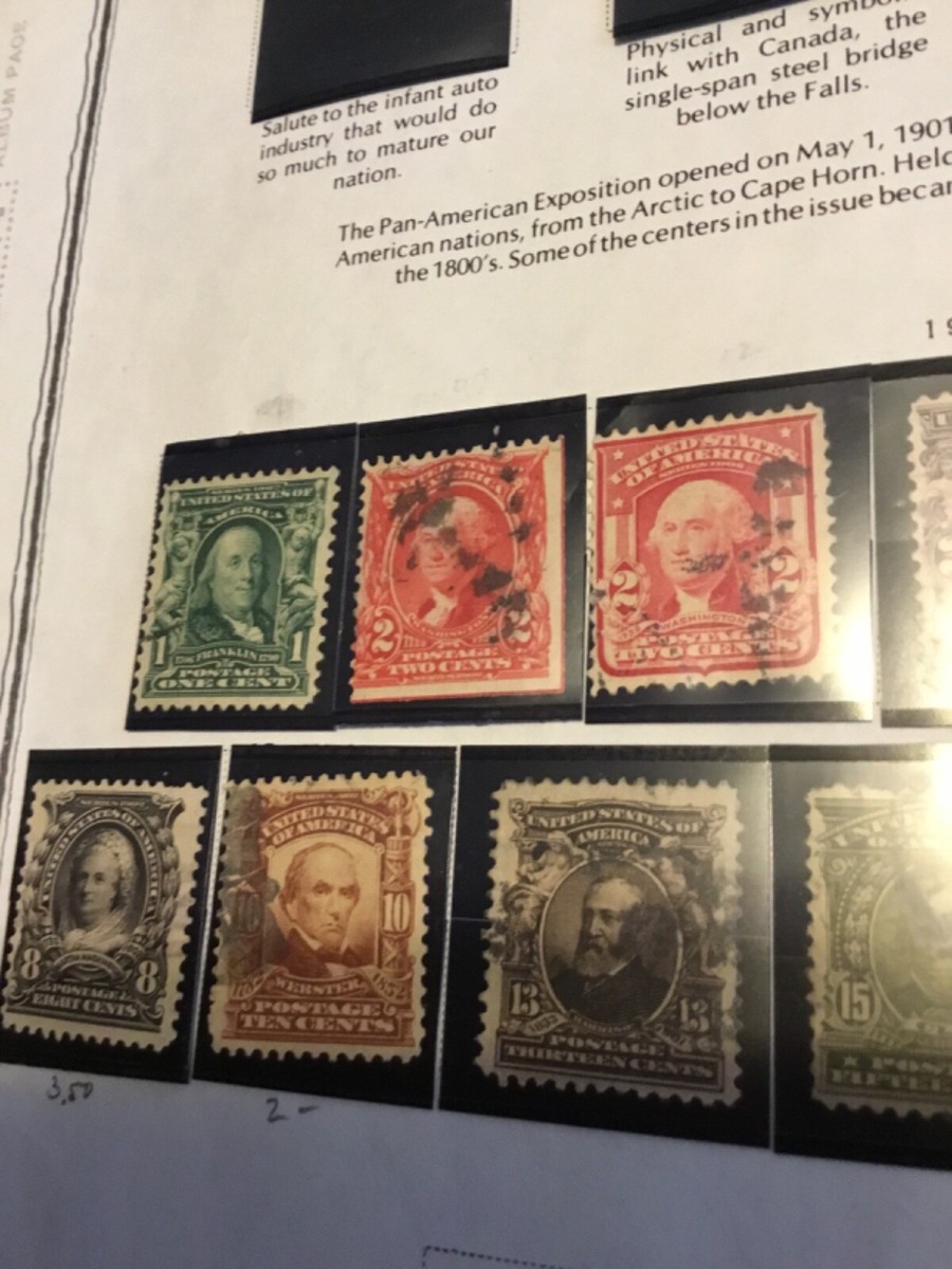 1902-03 Perforated 12 #300-311, & #319 catalog value of $174.00 | eBay
