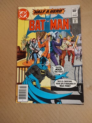 Batman #346 DC Comics 1982