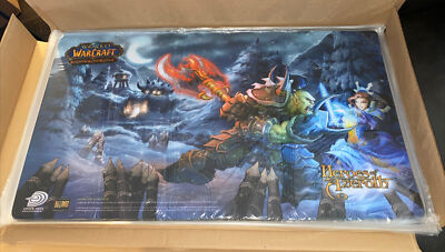 World Warcraft Heros Of Azeroth Trading Card Game Mat BRAND NEW 2006 Blizzard