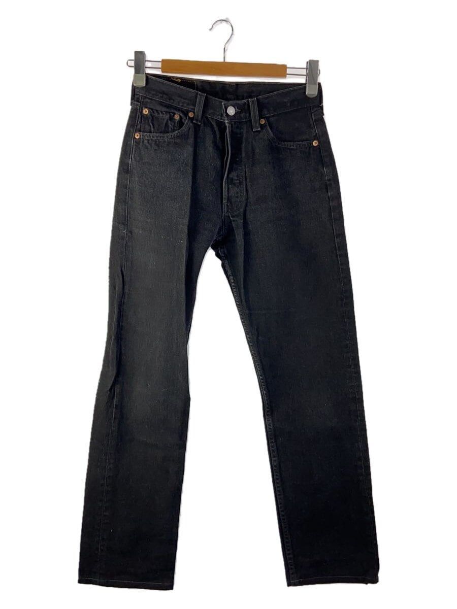 Levi’s 501 90s 刻印653 USA Levi's 90s USA 501 Post-Dyed Button-Back 653 29 Denim Black