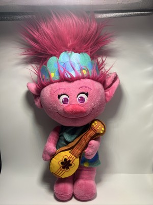 Poppy Guitar Plush Toy Troll World Tour 20” Stuffed Animal