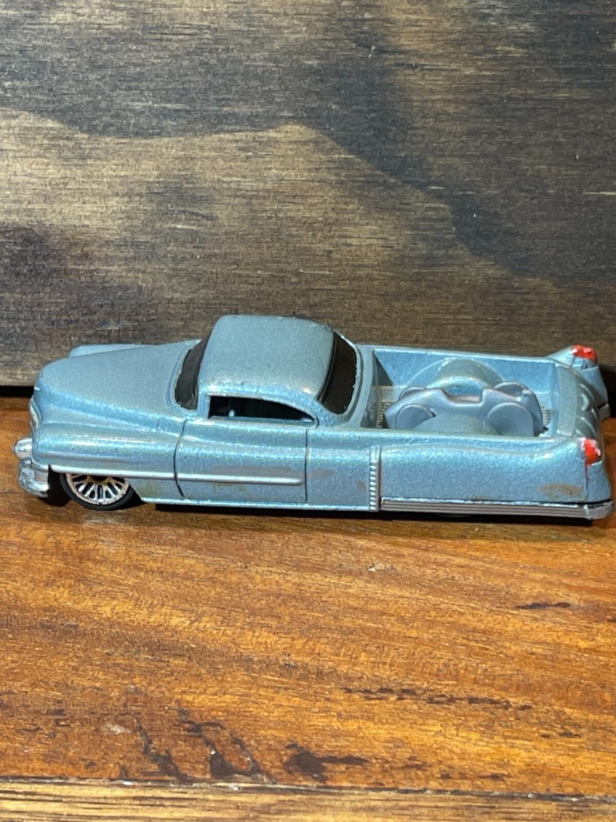 Hot Wheels Custom Bluish Gray 1953 Cadillac TM GM 1/64 Scale Die