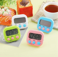 Large LCD Digital Kitchen Cooking Timer Big Loud Alarm Magnetic Backing Stand