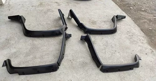 Fender Flares + 100mm for Hummer H2 Unpainted Fiberglass FRP — 第 4/4 张图片