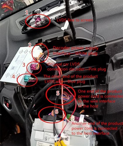 Car Camera Interface For BMW F30/F20/F10/F18/F15/F25 Reverse image NBT System - Picture 4 of 9