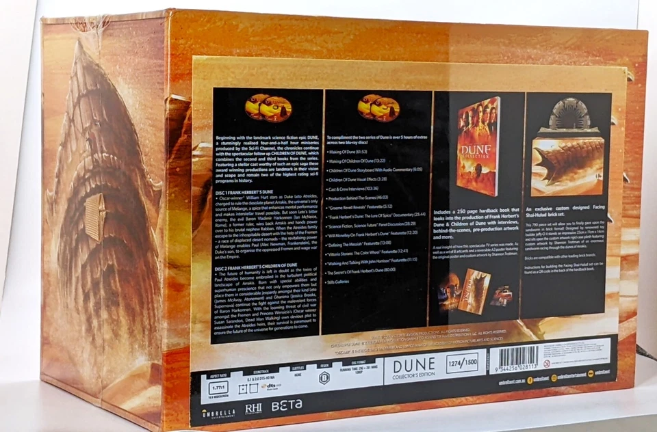 Dune & Children of Dune Collection Collector's Edition Blu Ray Umbrella - Image 2 of 4