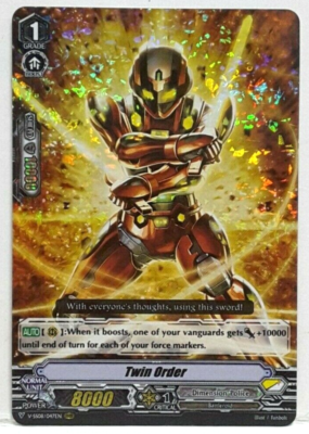 #ad #ad Bushiroad Cardfight Vanguard Twin Order V SS08 047EN RRR Dimension Police $3.99