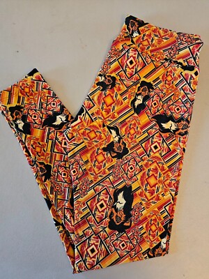 LuLaRoe Disney Scar OS Womens Leggings The Lion King Villains