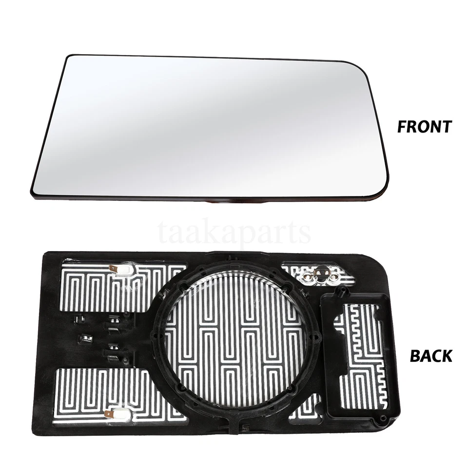 Upper Door Mirror Main Convex for Kenworth T660 T600 T370 T270 T800 w/ Heating Foto 2 de 4