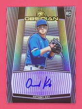 2020 Panini Obsidian Anthony Kay RC 25/49 Autographs Electric Etch Purple #2 