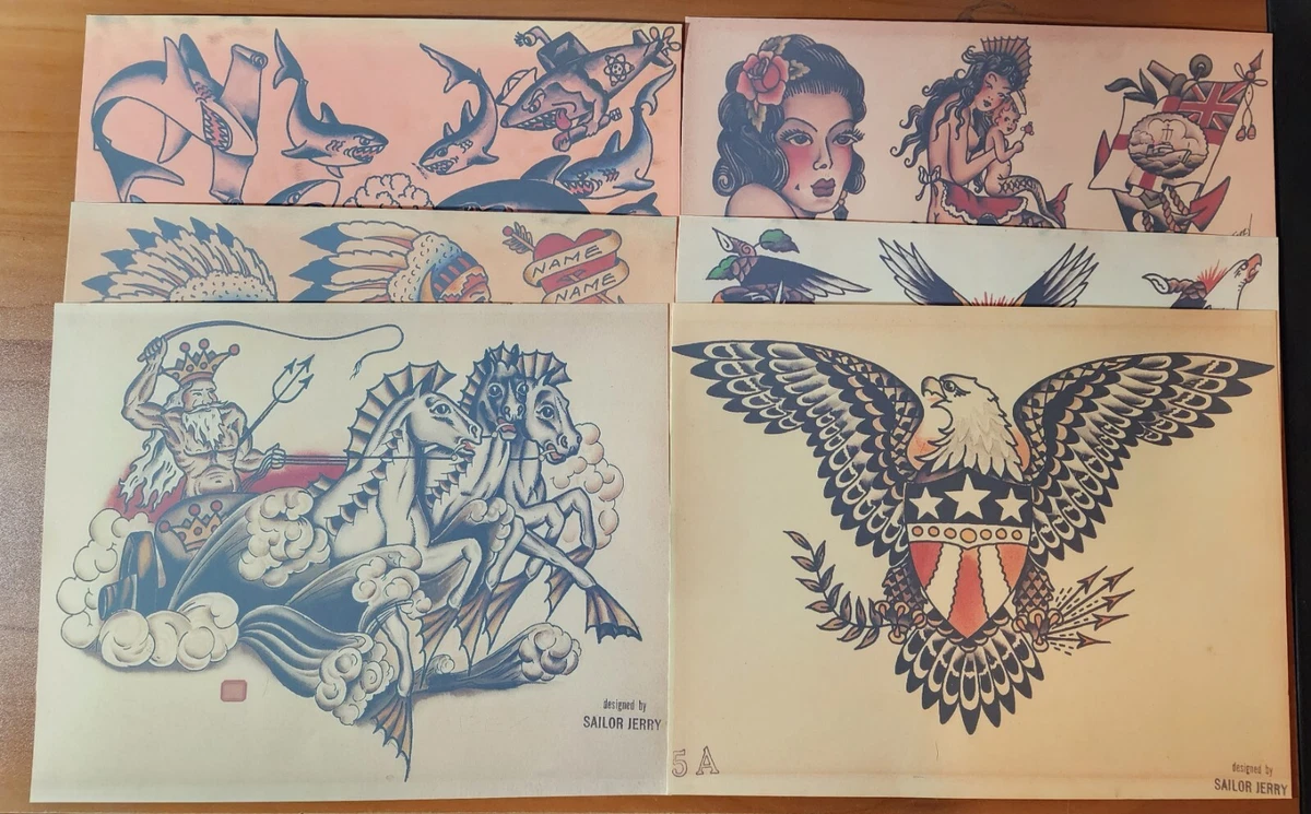 25+ Sailor Jerry Tattoo Flash for sale | Updated Oct 2026