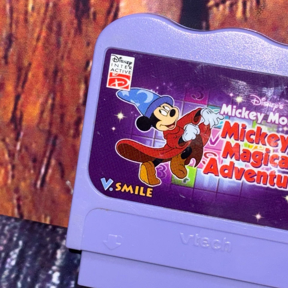 Vtech Vsmile Disney Mickey Mouse Mickey's Magical Adventure Video Game - Image 3 of 4