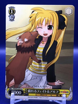 Fate Alph Magical Girl Lyrical Nanoha NA/W12-017 C Card Japanese